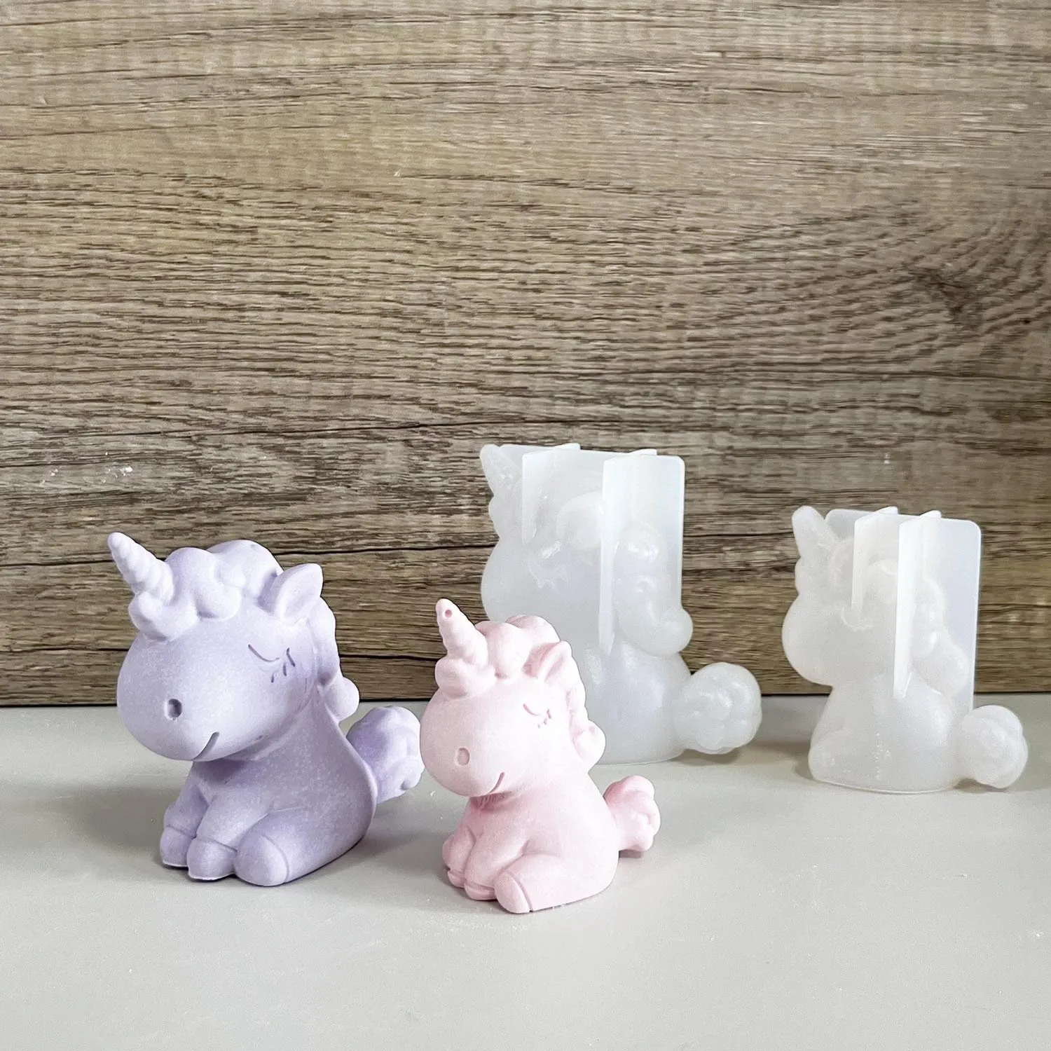 Soap Making Supplies Australia - 3D Geometryczny Silikonowy Jednorożec Kot Jeleń