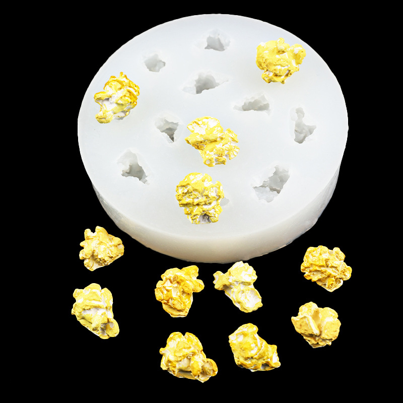 Soap Making Business - 12-otworowe formy silikonowe do popcornu Fondant