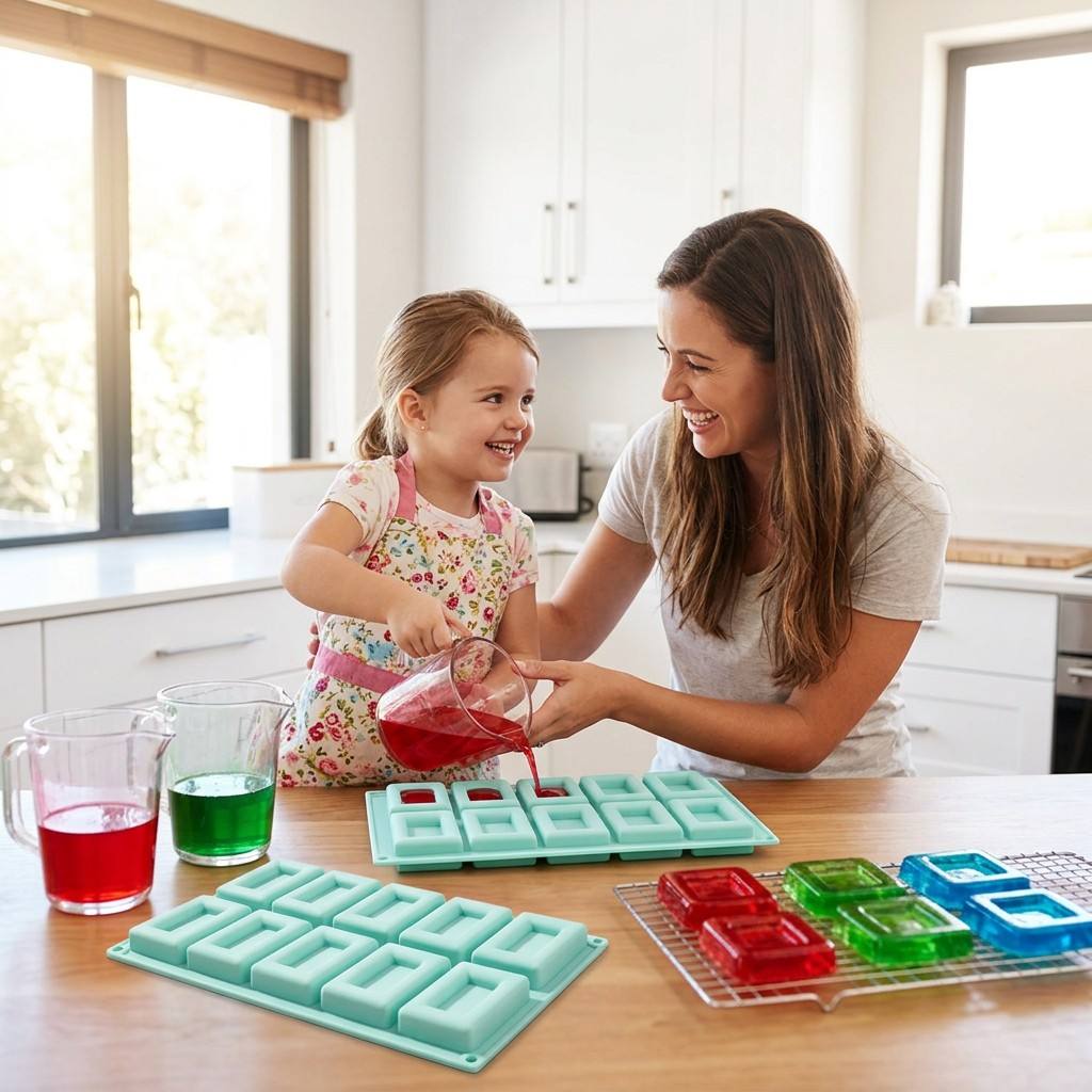 Nieprzywierająca prostokątna f – Soap Making Activity recenzja i cena
