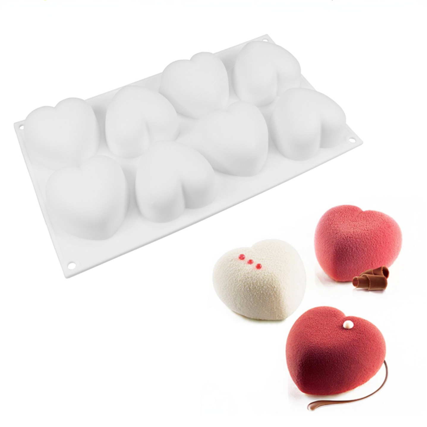 Miłość serce silikonowe formy  – Soap Making Experiment recenzja i cena