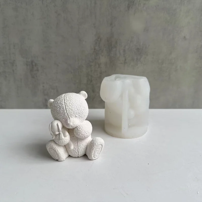 Tkany niedźwiedź świeca siliko – Soap Making Business recenzja i cena